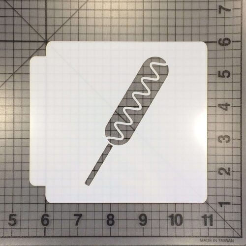 Corn Dog Stencil 100