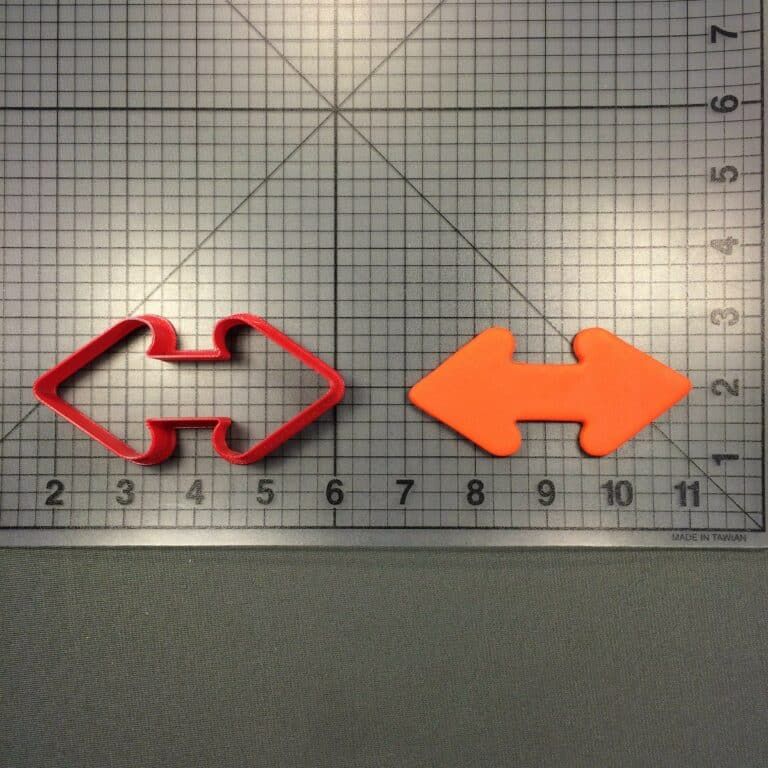Double Arrow 100 Cookie Cutter