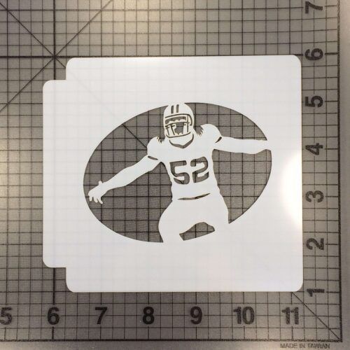 Football Stencil 107