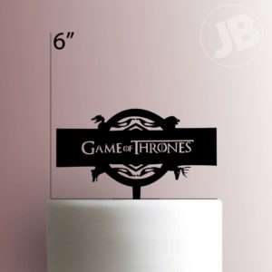 Game of Thrones Cake Topper 100