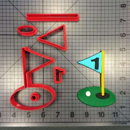 Golf Hole 100 Cookie Cutter Set