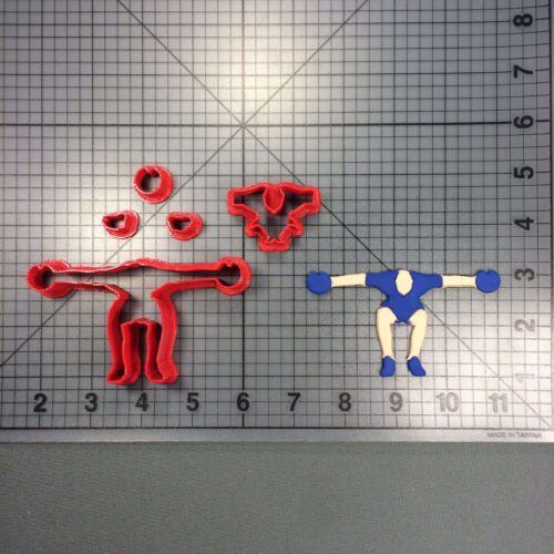 Gym Pose 100 Cookie Cutter Set