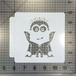 Halloween Minions Stencil 100