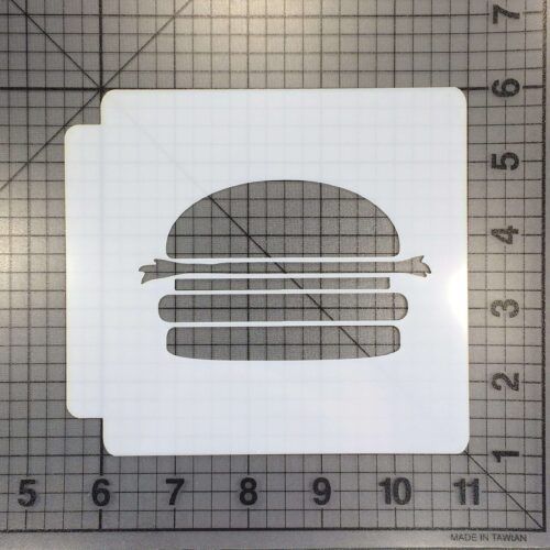 Hamburger Stencil 100