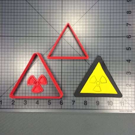 Warning Sign 102 Cookie Cutter Set