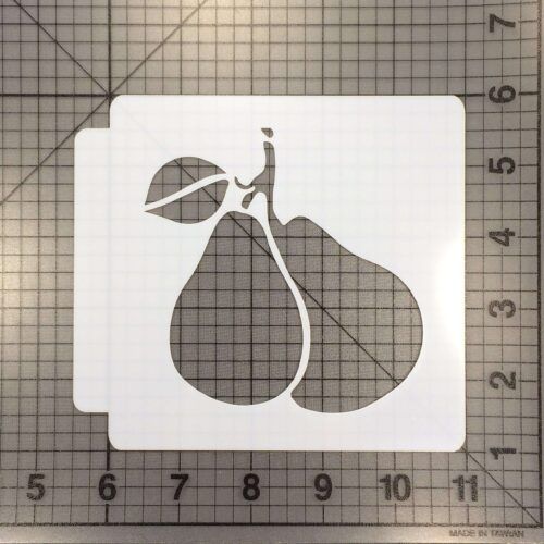 Pear Stencil 100