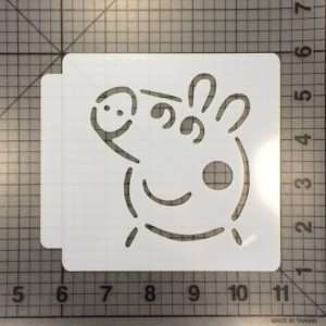 Peppa Stencil 100