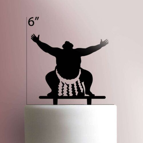Sumo Wrestler Cake Topper 101
