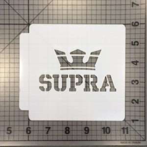 Supra Logo Stencil 100