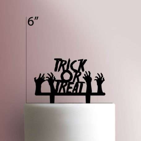 Trick Or Treat Cake Topper 101