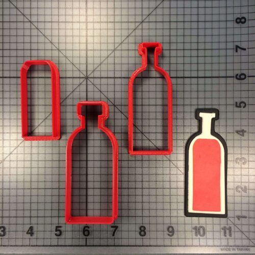 Wine Bottle 103 Cookie Cutter Set
