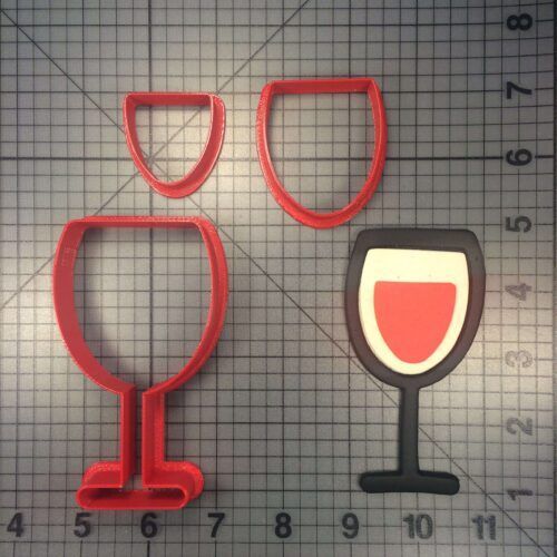 Wine Glass 102 Cookie Cutter Set