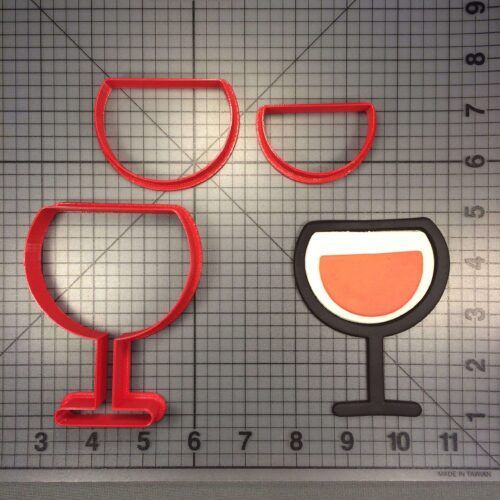 Wine Glass 103 Cookie Cutter Set