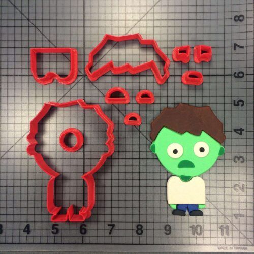Zombie 100 Cookie Cutter Set