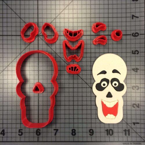 Skull 108 Cookie Cutter Set