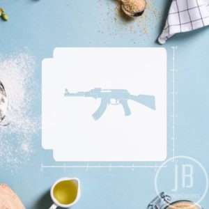 AK 47 Stencil 100