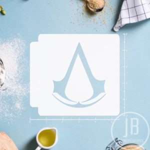 Assassins Creed Symbol Stencil 100