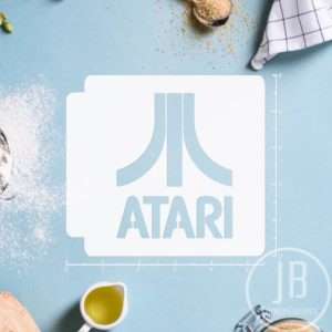 Atari Logo Stencil 100