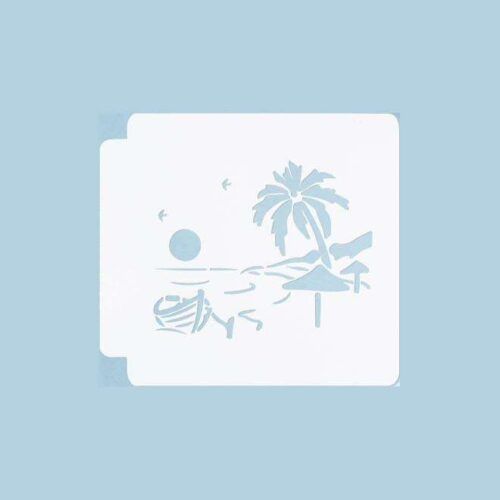 Beach Stencil 102
