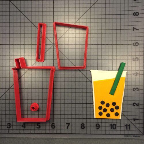 Boba Drink 100 Cookie Cutter Set