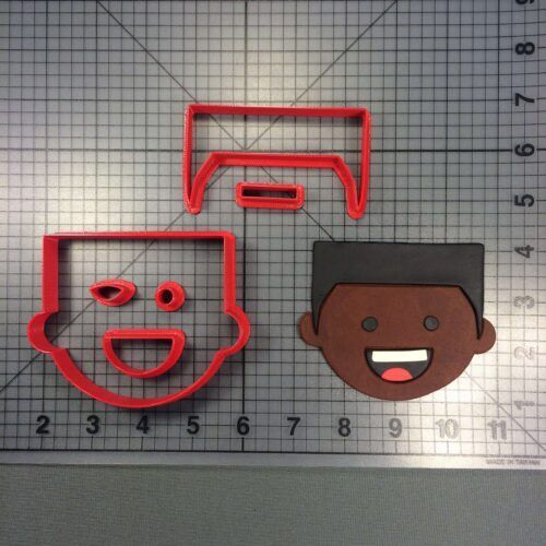 Boy Face 102 Cookie Cutter Set