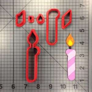 Candle Number 1 100 Cookie Cutter Set