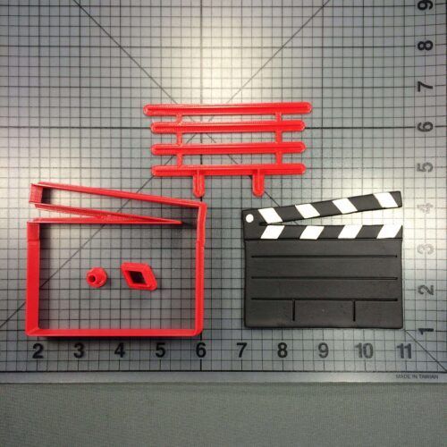 Clapper Board 266-046 Cookie Cutter Set