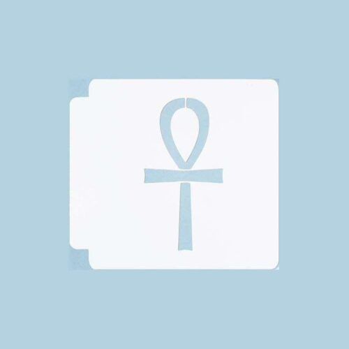 Egyptian Ankh Stencil 100