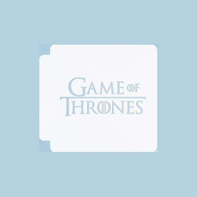 Game Of Thrones Logo 100 Stencil