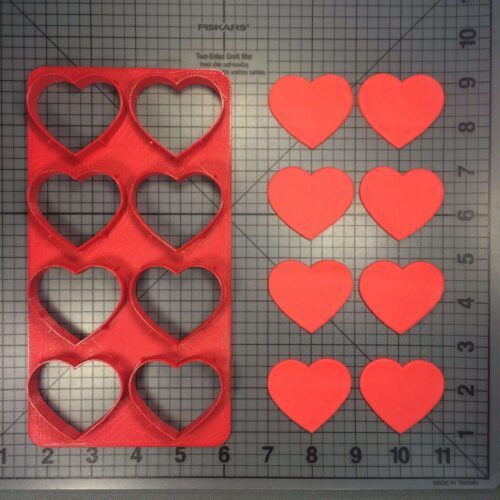 Heart 266-D003 Multi Cutter (2 inch x 8 qty)