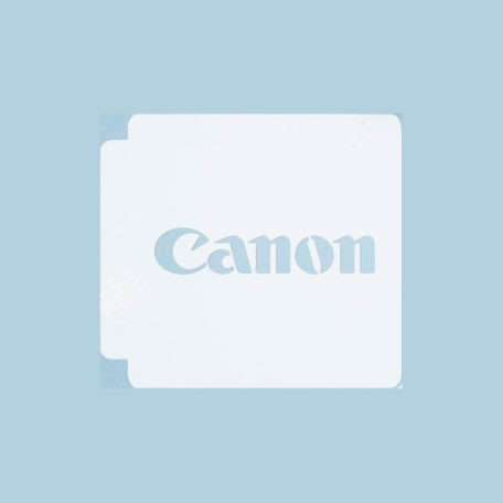 Canon Logo 783-044 Stencil