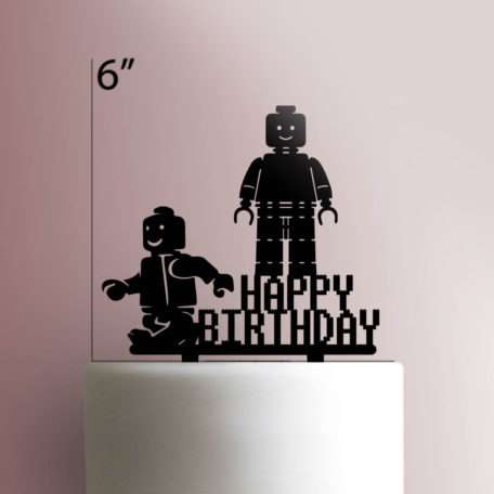 Lego Happy Birthday Cake Topper 225-005