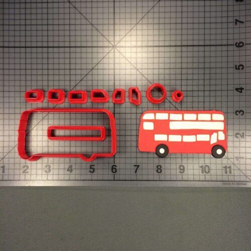 London Bus 266-049 Cookie Cutter Set