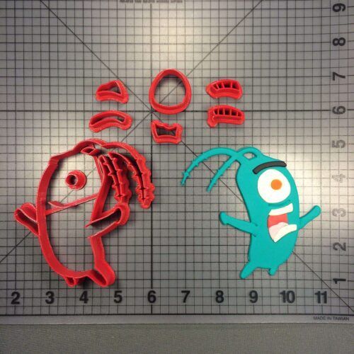 Spongebob Squarepants - Plankton 266-015 Cookie Cutter Set