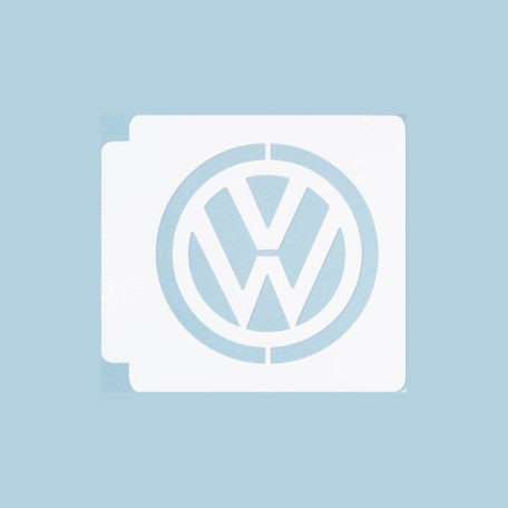 Volkswagen Logo Stencil 100