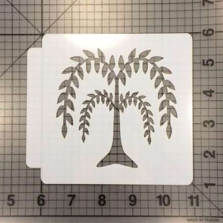 Willow Tree Stencil 100