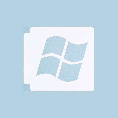 Windows Logo Stencil 100