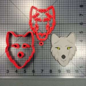 Wolf Face 266-057 Cookie Cutter Set