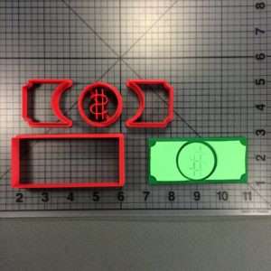 Dollar Bill 266-069 Cookie Cutter Set