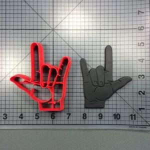 ASL Sign 266-146 Cookie Cutter