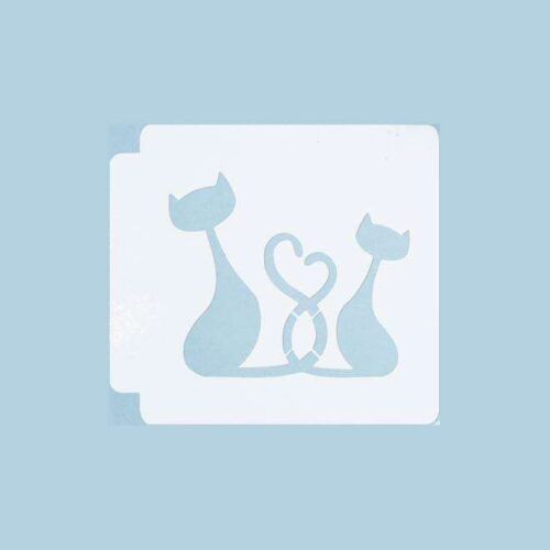 Cats Intertwined 783-073 Stencil
