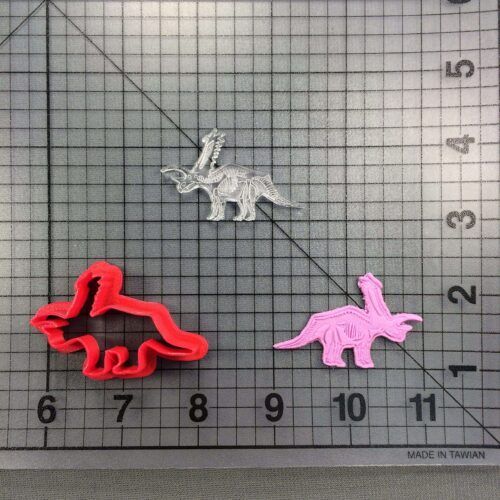 Dinosaur Bones 227-005 Cookie Cutter and Stamp Embossed (2)