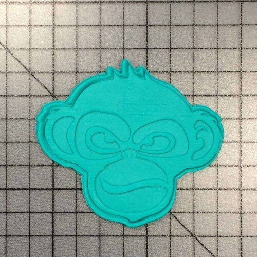 JB_ Monkey 227-028 Cookie Cutter and Stamp Embossed (2)