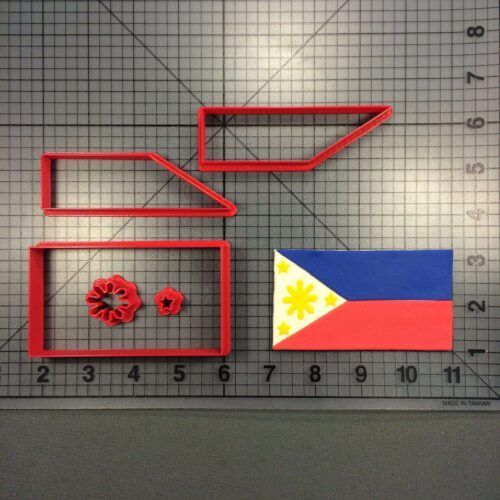 Philippines Flag 266-153 Cookie Cutter Set