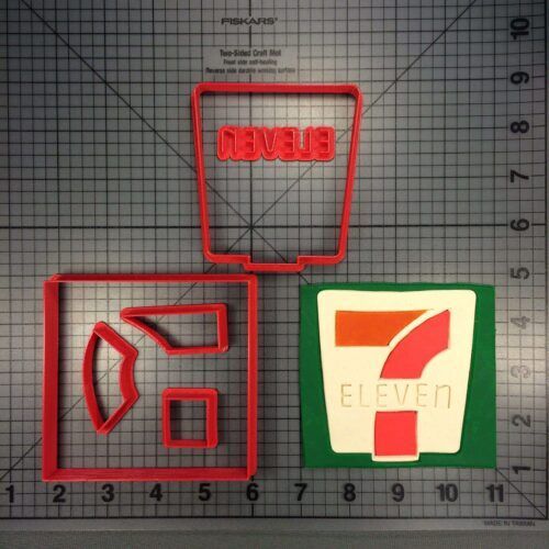 JB_7 Eleven 266-182 Cookie Cutter Set (Store Logo 101 Cookei Cutter Set)