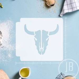 Bull Skull 783-132 Stencil