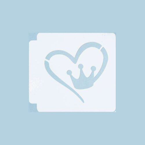 Crown Heart 783-135 Stencil