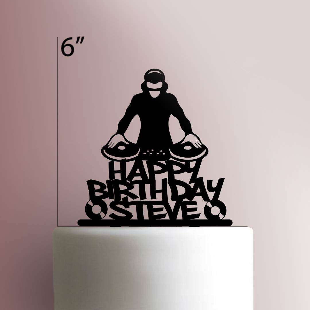 Happy Birthday Cake Topper | JB Cutters