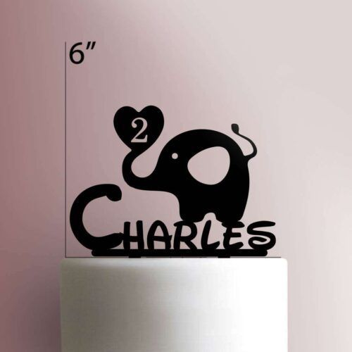 Custom Elephant 225-043 Cake Topper