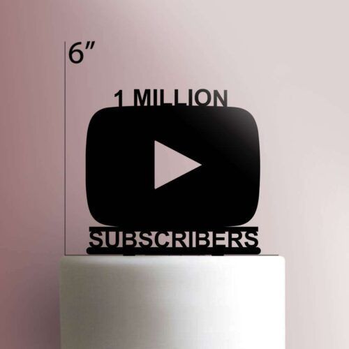 Custom YouTube 225-045 Cake Topper